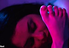 Acidalia Worships Feet For The First Time!