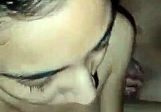 I cum on her face in hot homemade threesome!