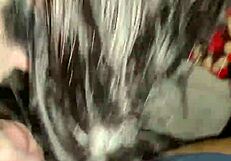 what do you think of this good sloppy head on my big black cock?