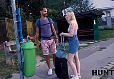 Hunt4k Man Satisfies Another Guy's Blonde Girlfriend For Cash