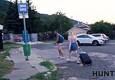 Hunt4k Man Satisfies Another Guy's Blonde Girlfriend For Cash