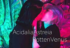 Acidalia Worships Feet For The First Time!