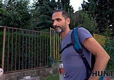 Hunt4k Man Satisfies Another Guy's Blonde Girlfriend For Cash