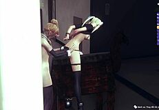 Beautiful Vietnamese women share an emotional moment together