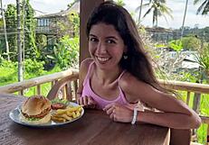 asked the waiter to cum on my face in a public cafe - i only like to dine covered in cum - cumwalk