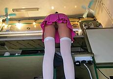 I need money for my studies so i work without panties for extra cash