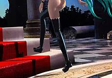 Hatsune Miku Cendrillon Nude Mod Featuring Big Boobs And Natural Tits