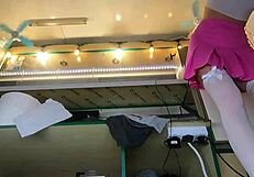 I need money for my studies so i work without panties for extra cash