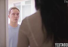 i tricked this big tits curvy mature milf into letting me pound her hard from behind