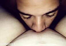 patricinha calls big black cock doorman for bareback fuck and cum on ass