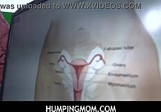 olive glass teaches her stepson with busty milf passion!