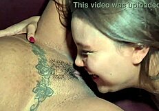 Wild Swinging Threesome With Lukas Zaad And Nicoly's Raised Asses