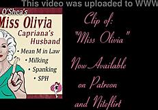 why does miss olivia humiliate her mother in law with spanking and milking?