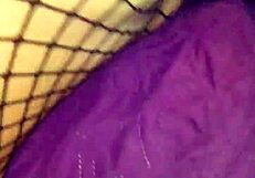 Pov! She Opens Her Ass In Stockings!