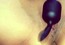 bluee relaxes with a close-up solo session