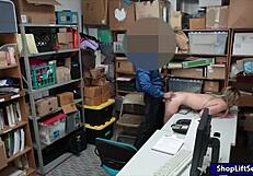 Alyssa Cole as uniformed thief pounded by perv cop