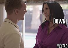 i tricked this big tits curvy mature milf into letting me pound her hard from behind