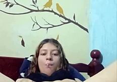 I made a compilation of masturbating alone at home