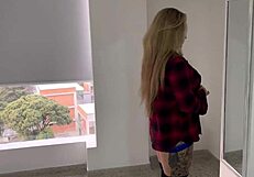 My cute roommate consoles after terrible date, ending in passion