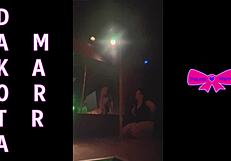 dakota marr pole dancing seductively in nebraska strip club