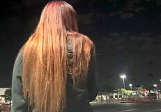 Italian Milf Artemisia Love Enjoys Outdoor Smoking Fetish In Los Angeles At Night