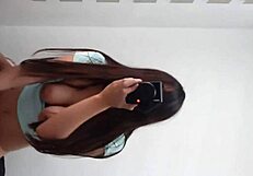 colegiala 18 shares bed for intense fucking with perfect tits moaning