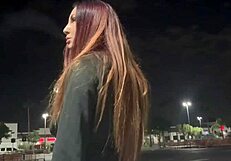 Italian Milf Artemisia Love Enjoys Outdoor Smoking Fetish In Los Angeles At Night