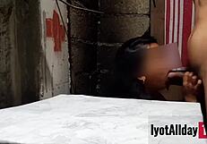 I watched the pinay slutty wife get fucked hard on the table