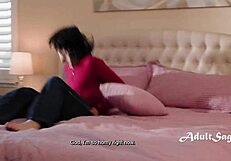 Caught Boyfriend Jerking Into A Condom