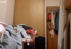 Vídeo de Verificação with Natural Tits Focus