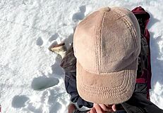 She says, 'Fuck me warm in this -20°C cold'