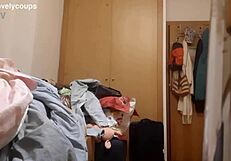 Vídeo de Verificação with Natural Tits Focus