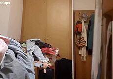 Vídeo de Verificação with Natural Tits Focus