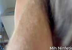 I went for wine with my friend and ended up fucking her husband, letting him cum on her ass and my mouth