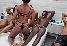 behind the scenes of a wild party with yasmin ribeiro and afrodite hotwife