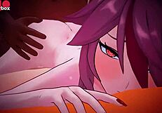 the girl is hot and sexy