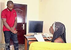 She took advantage of a guy in her office for a job and fucked him - sheer membership