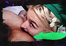 Lethalhardcore - Hot Blonde Babe Rewards Her Boss With Sloppy Blowjob And Rimjob