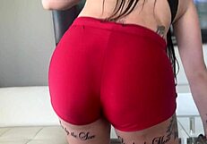 Thick tatted step sister madalina moon reveals your secret in household fantasy with scott stark