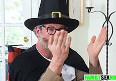 Step Family Thanksgiving Taboo Fuck