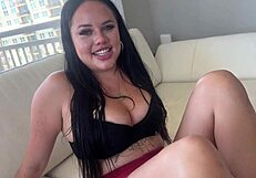 Thick tatted step sister madalina moon reveals your secret in household fantasy with scott stark