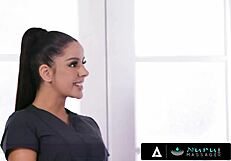 perfect girl vanna bardot delivers steamy nuru massage for birthday celebration