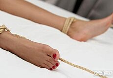 wicked - blonde plays with ropes and gets a good time - cherry kiss