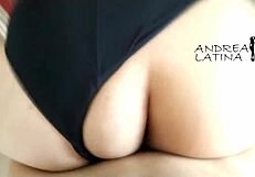 LATINA FUCKED IN DOGGY STYLE!