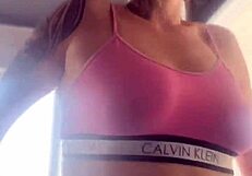 i went to the gym with an anal plug in my ass, got so horny, now my wet pussy is ready for cock