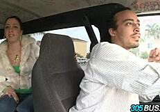 Nice amateur fuck on the bus