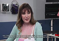 Katie Kinz Spreads Wider for Doctor Danny Mountain Diagnosis at Thatmylf