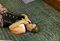 Granny Peggy Sue Sits on My Pink Cock Then Fucks Me Till I Cum