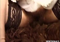 Unknown Dressed as Big Bad Wolf Bursts into Villa and Fucks the Maid