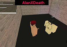 She was sucking me off when the admin ruined it on Roblox